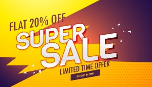 super sale offer and discount banner template for marketing and vector (1)